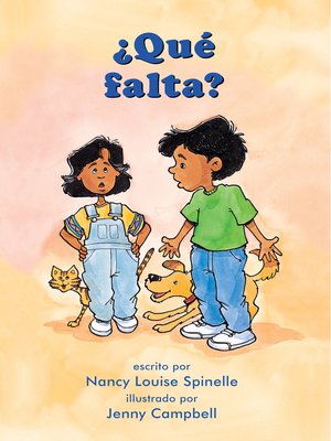 cover image of ¿Qué falta?